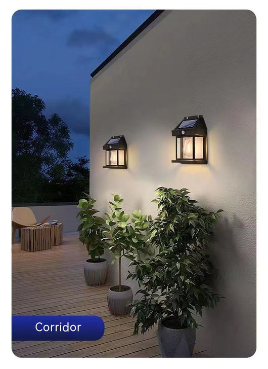 Lámpara Solar de Pared para Jardín con Sensor de Movimiento - Resistente al Agua - Image 12