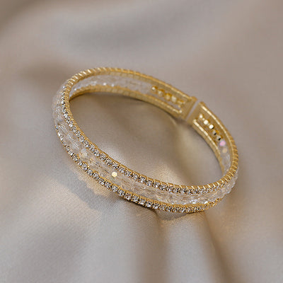 Pulsera de Cristal Blanco con Cuentas - Accesorio Perfecto para Verano - Image 6