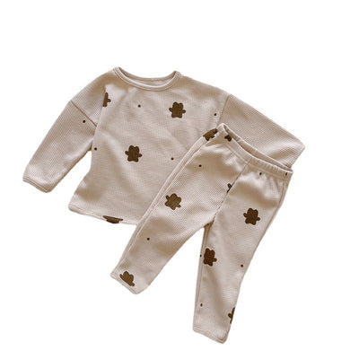 Pijama Infantil Estampado Osito Cuello Redondo Manga Larga - Image 4