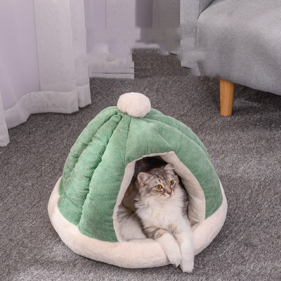 Casa Cama Semiencerrada para Perros y Gatos - Image 5