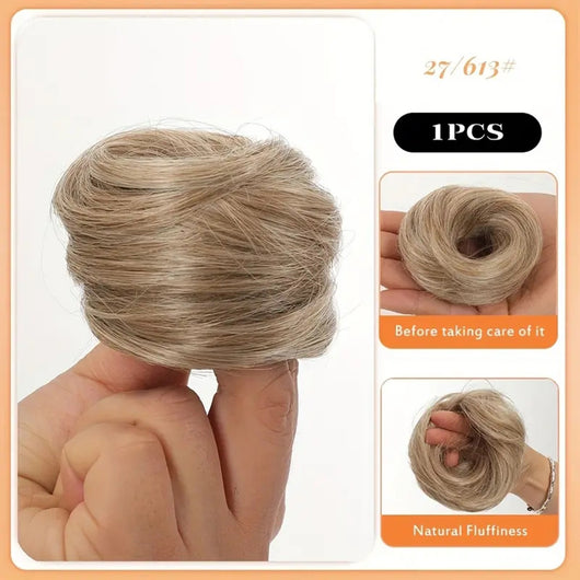 Extensión de Cabello Fluido con Banda Elástica y Efecto Natural - Image 14
