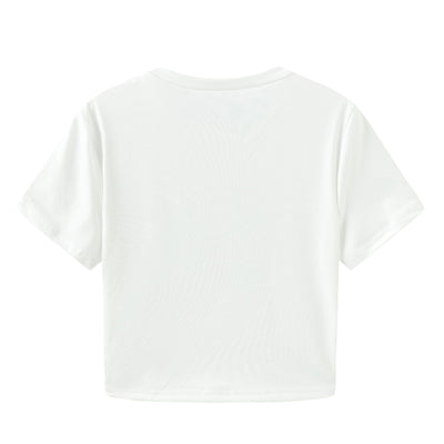 Crop Top Estilo Europeo y Americano con Letras Personalizadas - Image 9