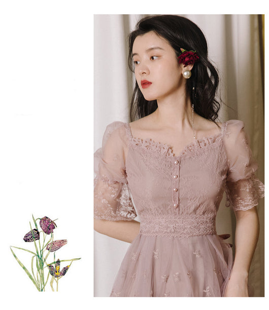 Vestido de Cumpleaños Falda Hada Púrpura Mágica - Image 9