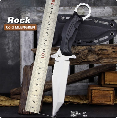 Cuchillo Táctico Multiusos de Acero Endurecido para Defensa Personal - Image 10