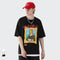 Men's Classic Loose Fit Short Sleeve Graphic T-Shirt