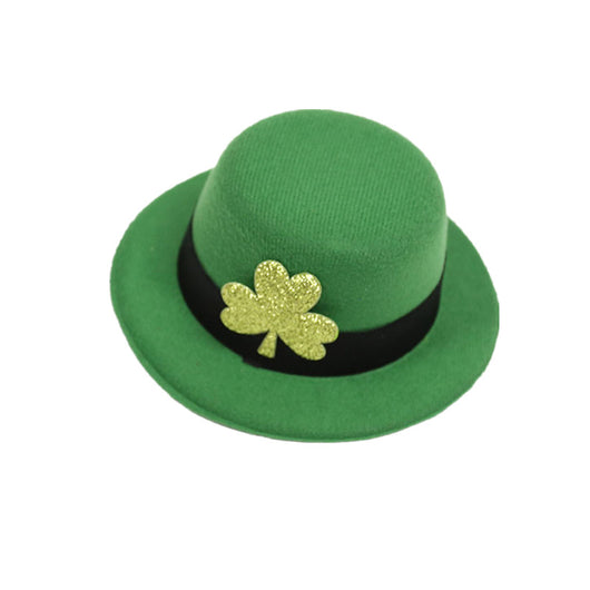 Sombrero de Copa Verde con Trébol para Festivales Irlandeses - Image 9