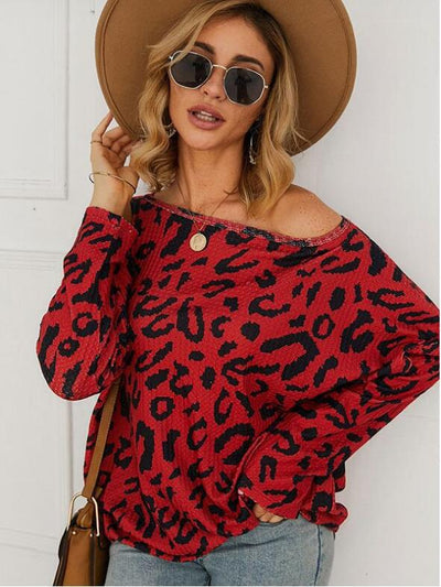 Blusa Leopardo Hombro Descubierto - Image 4