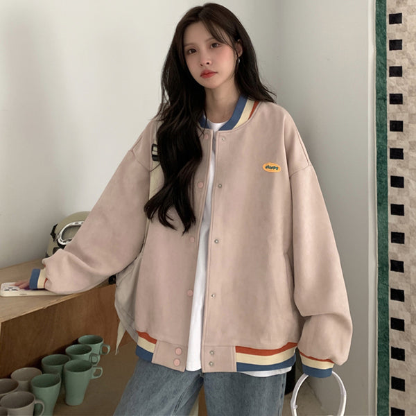 Chaqueta Retro Delgada para Niña - Primavera y Otoño