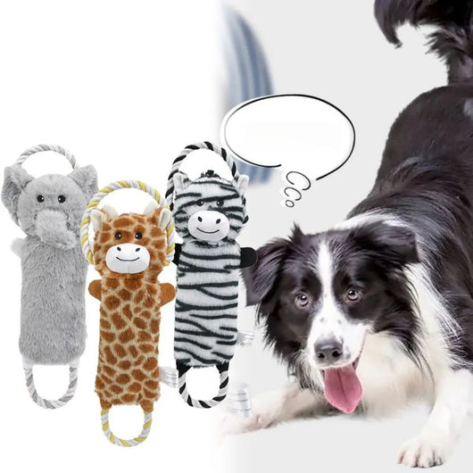Juguetes de Peluche para Perros - Animales Chirriantes Resistentes a Mordidas - Image 5