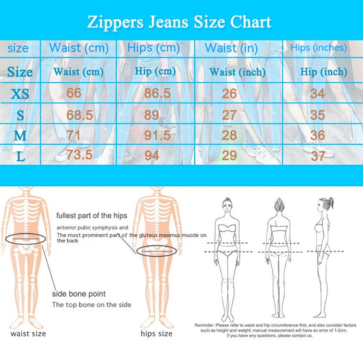 Jeans Skinny Azul Claro con Diseño de Cremallera y Corte Irregular - Image 13