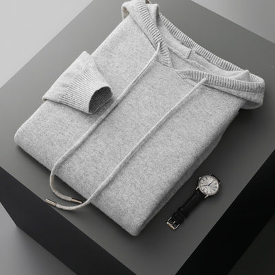 Sudadera Hoodie de Cashmere para Hombre - Diseño Oversize Otoño Invierno - Image 4