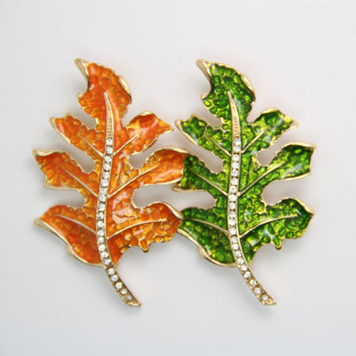 Broche de Hoja de Arce Transparente - Image 11