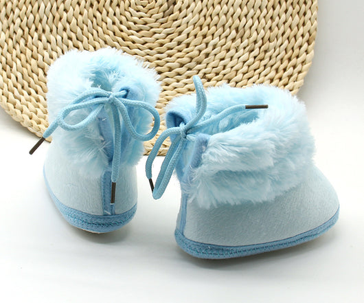 Zapatos de Bebé de Algodón Grueso con Suela Antideslizante y Terciopelo Suave - Image 11