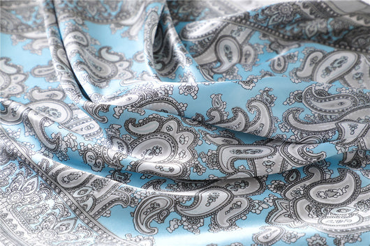 Pañuelo Retro Cuadrado Pequeño de Cachemira para Mujer - Image 52