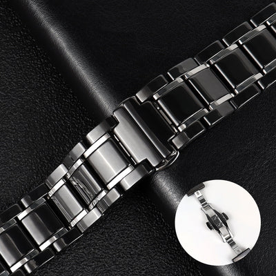 Correa Metálica y Cerámica para Apple Watch 8 - 38, 41, 44, 45mm - Image 10