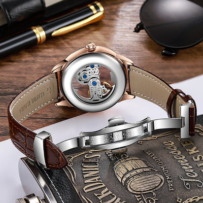 Reloj Mecánico de Lujo con Zirconia Resistente al Agua - Image 3