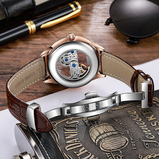 Reloj Mecánico de Lujo con Zirconia Resistente al Agua - Image 3