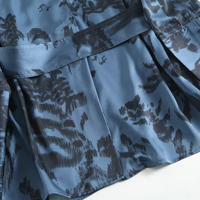Blusa Manga Larga Estampada con Control de Cintura - Image 10