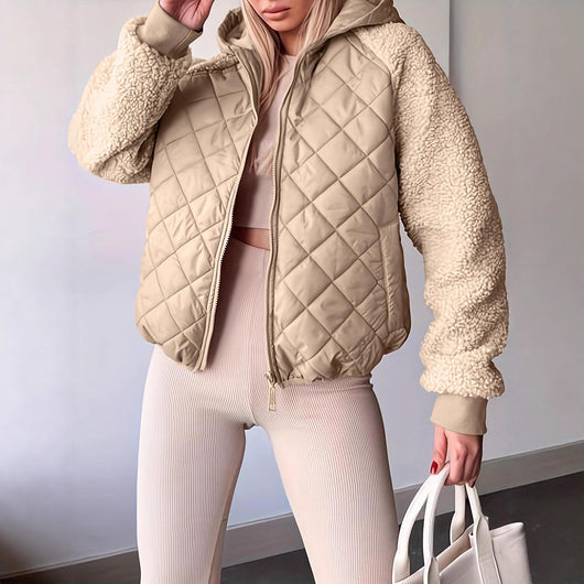 Cardigan Mujer Algodón Casual con Cierre de Cremallera - Image 3
