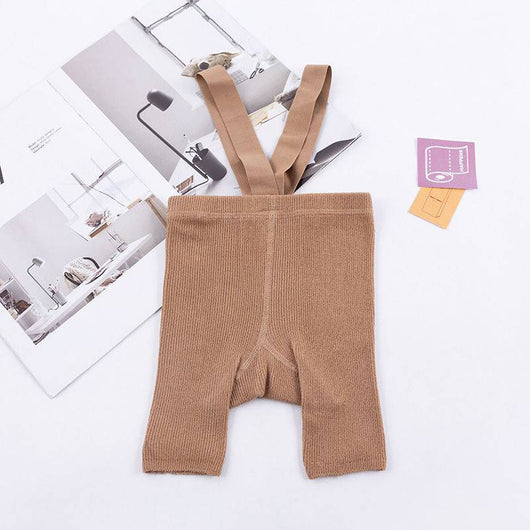 Pantalón Corto Bebé Cintura Alta con Tirantes Ajustables - Image 16