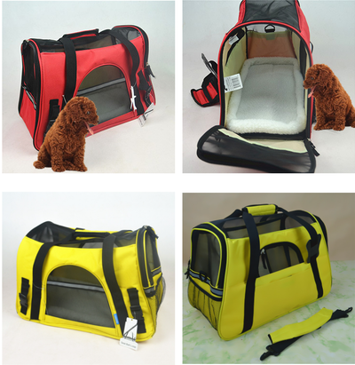 Bolsa de Transporte para Mascotas Respirable con Correa de Moda - Image 19