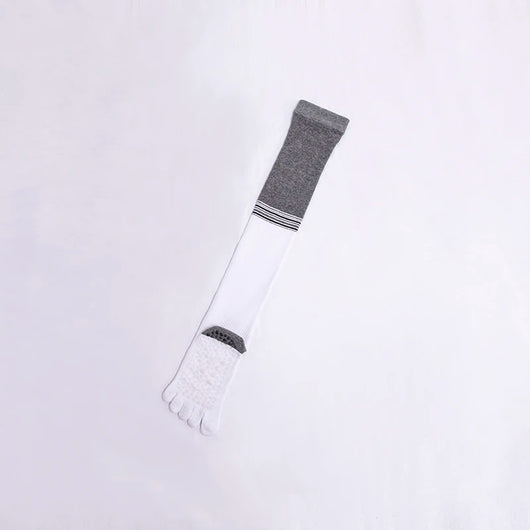 Medias Yoga Antideslizantes Hasta la Rodilla con Dedos Separados - Image 12