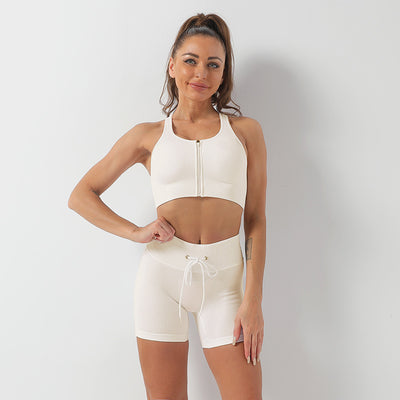 Conjunto Deportivo Mujer: Top y Shorts Costilla Ajustado - Image 5