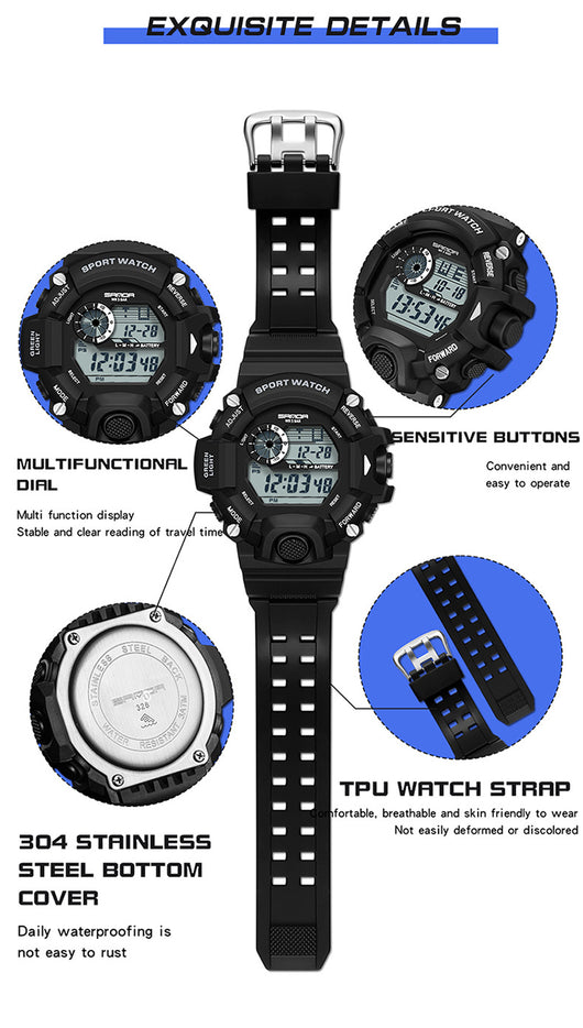 Reloj Deportivo Multifuncional para Hombre Resistente al Agua - Image 9
