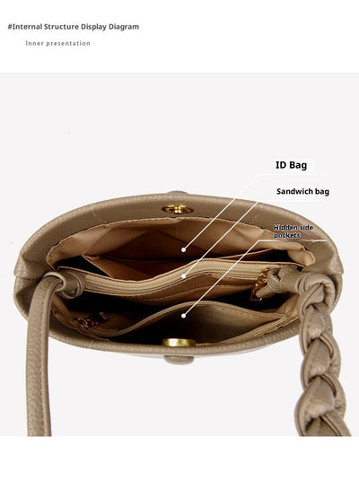 Bolso Bandolera de Cuero Suave para Celular Multicompartimento - Image 16