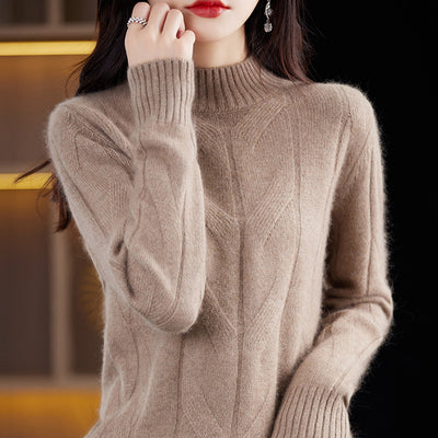 Suéter Tejido Básico para Mujer - Prenda Versátil Otoño Invierno - Image 6