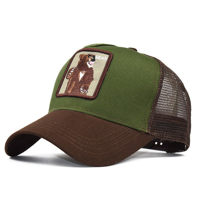 Gorra de Béisbol con Bordado de Animales y Red Trasera - Image 49