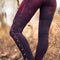 Leggins Deportivos con Estampado y Botones Laterales