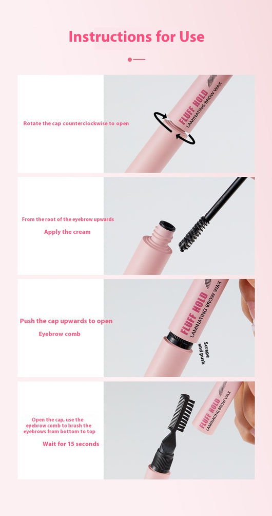 Crema Modeladora de Cejas Doble Punta - Incolora y Larga Duración - Image 15