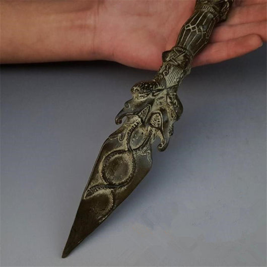Vajra y Mortero Ritual Tau King - Herramientas Espirituales Tradicionales - Image 2