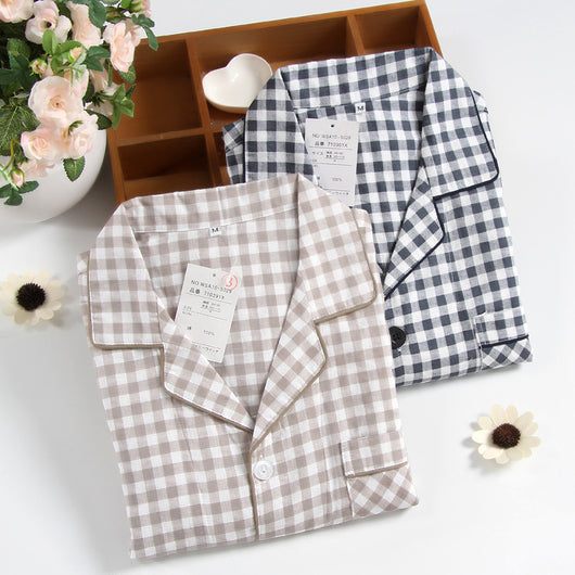 Pijama Doble Gasa para Hombre - Conjunto de Descanso Premium