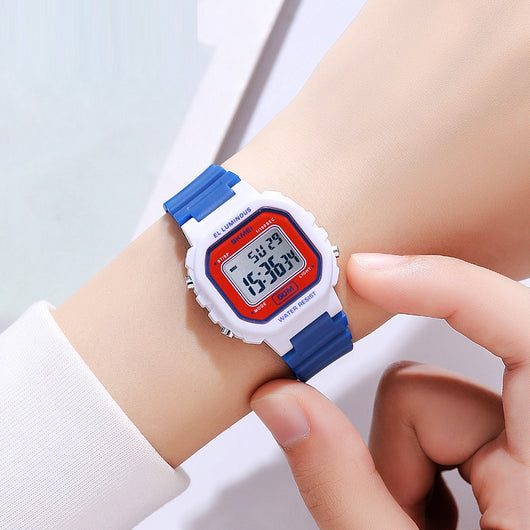 Reloj Deportivo Multifuncional Resistente al Agua con Esfera Luminosa