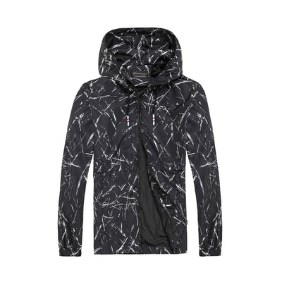 Chaqueta Suelta con Capucha para Hombre - Estilo Moderno y Cómodo - Image 4