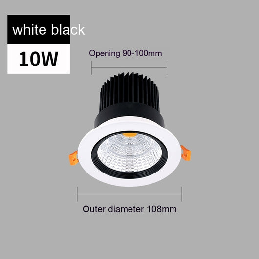 Foco LED Empotrable Antideslumbrante con Luz Variable y Tres Colores - Image 3