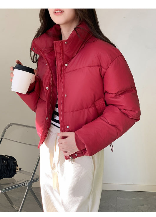 Chaqueta Corta para Mujer con Cuello Alto - Diseño Petite - Image 11