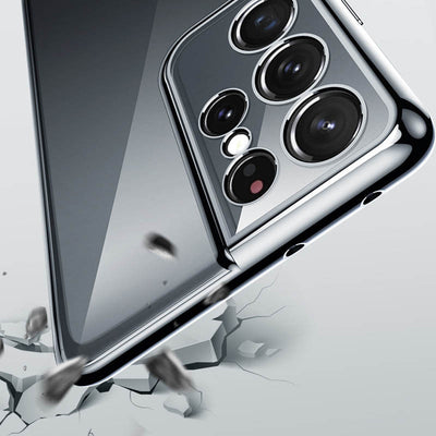 Funda Transparente S21 Electrochapada Ultra Delgada Antigolpes - Image 11