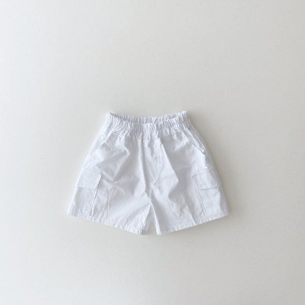 Shorts de Algodón Puro para Niños - Colores Lisos