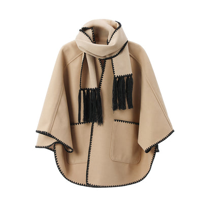 Chal Pashmina Camel Premium para Otoño e Invierno con Bolsillos - Image 18