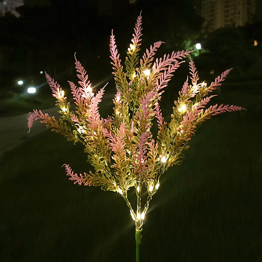 Luz LED Decorativa para Jardín con Simulación de Plantas Naturales - Image 9
