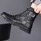 Botas de Invierno para Hombre en Cuero Genuino Martin