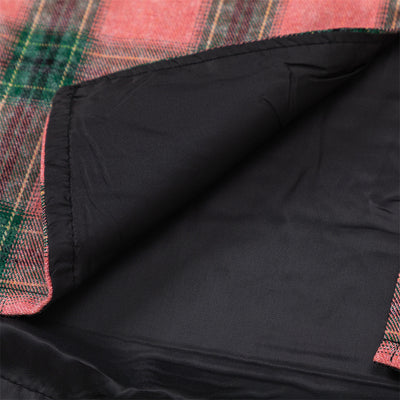 Camisa Abrigo Cuadrillé con Capucha - Estilo Europeo y Americano - Image 4