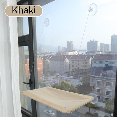 Cama Columpio para Gatos Cuatro Estaciones con Ventosa - Image 8