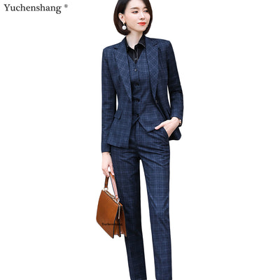 Traje Cuadros Ejecutivo Premium - Elegancia Profesional - Image 8