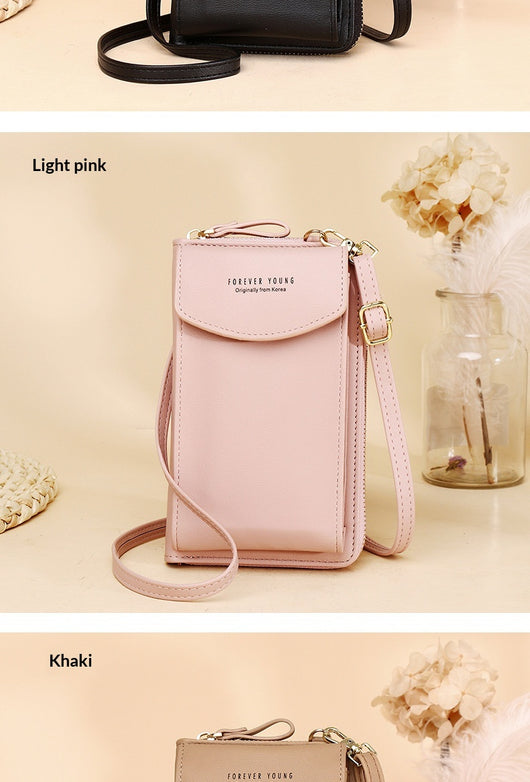 Billetera Crossbody Vertical para Teléfono - Diseño Minimalista y Funcional - Image 24