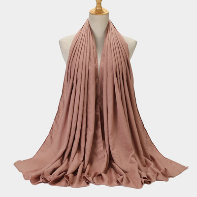 Pañuelo Cuadrado de Algodón y Lino - Diseño Liso y Versátil - Image 21