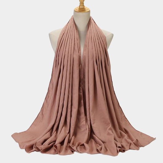 Pañuelo Cuadrado de Algodón y Lino - Diseño Liso y Versátil - Image 21